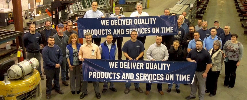 Eberl Metal Fabrication Services Division Delivers Quality Products & Services On Time!
