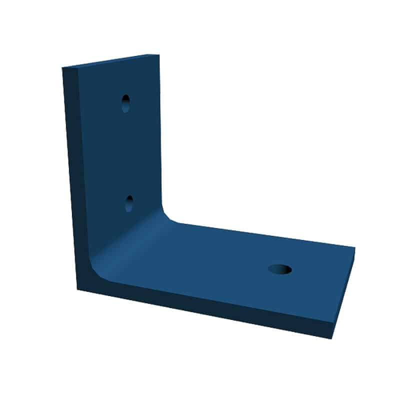 Bent Plate Angle Clips, Eberl Iron Works Metal Fabrication Services Division