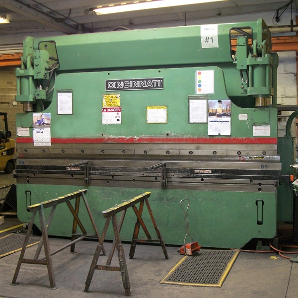 Press Brake Machine, Eberl Metal Fabrication Services Division