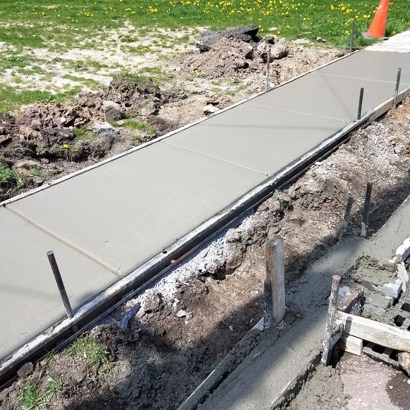 Concrete Forms for Sidewalks and more, Eberl Iron Works Metal Fabrication Services Division