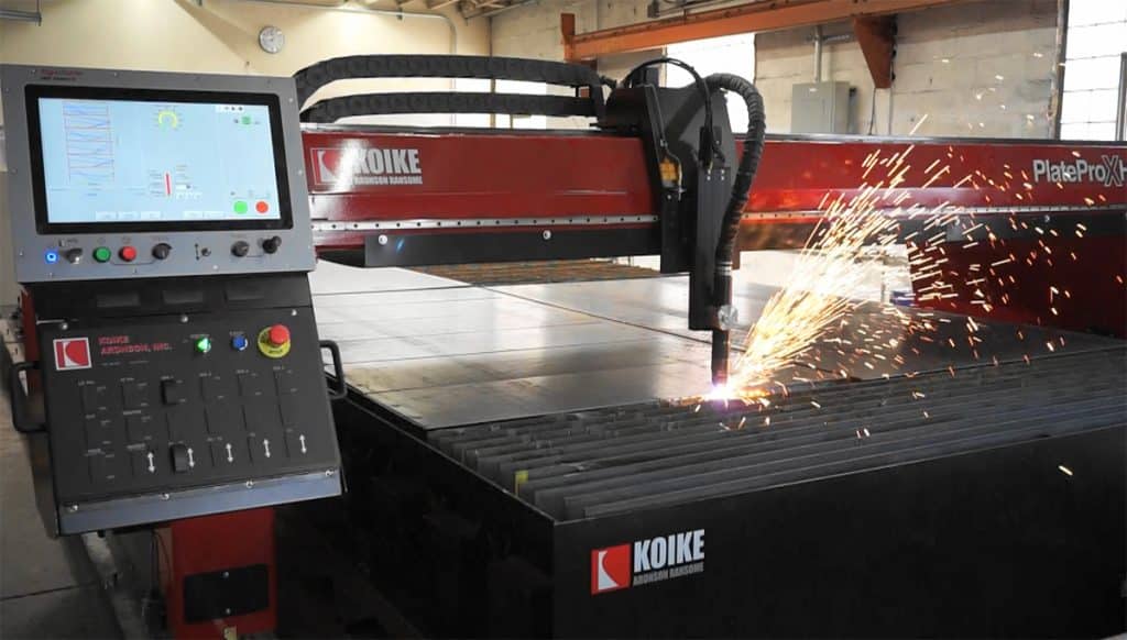 KOIKE ARONSON PlateProX HD 3100 Plasma Cutting Tab;e