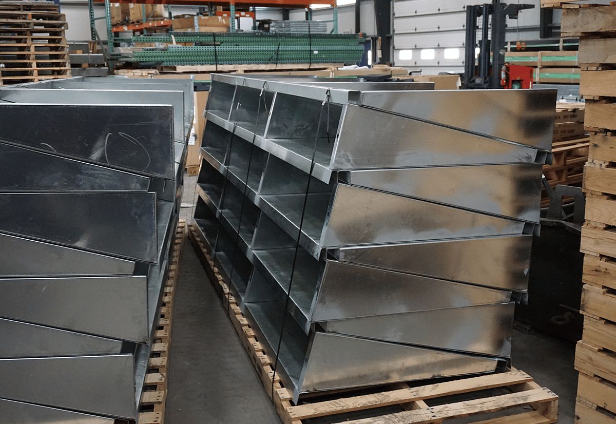 hoods for loading docks | Metal Fabrication Services | A Division of Eberl Iron Works, Inc. | Located in Buffalo, NY, USA