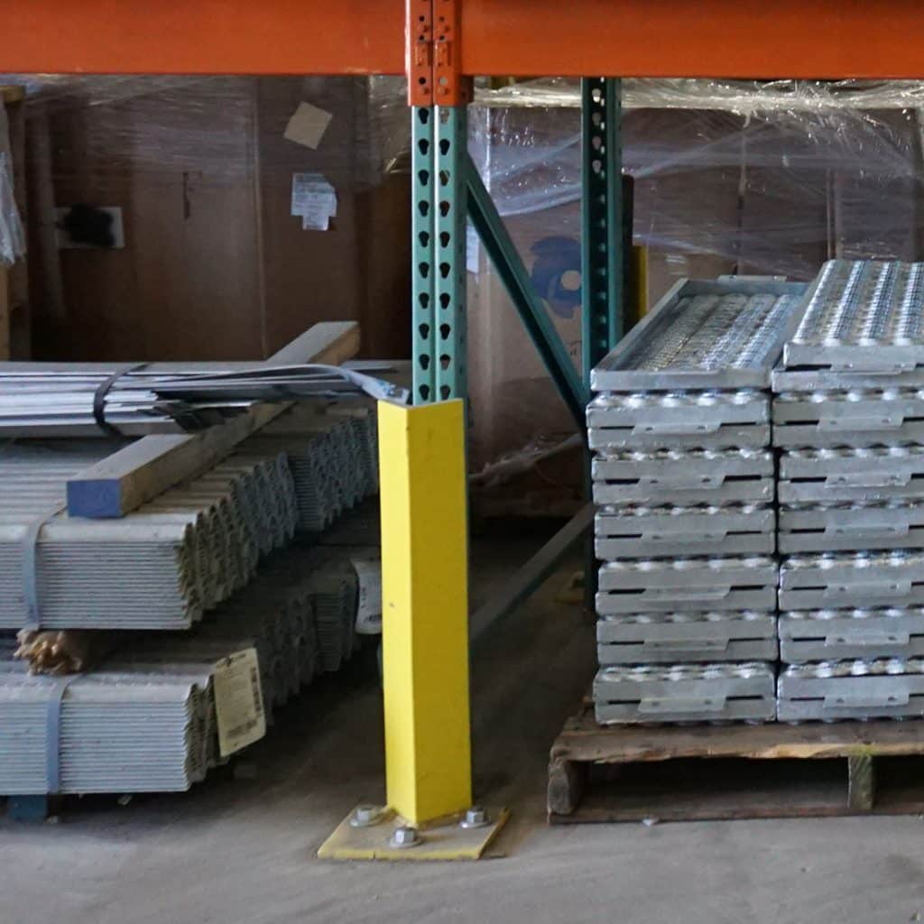 Pallet Rack Guards | Protectors - Metal Fabrication Services