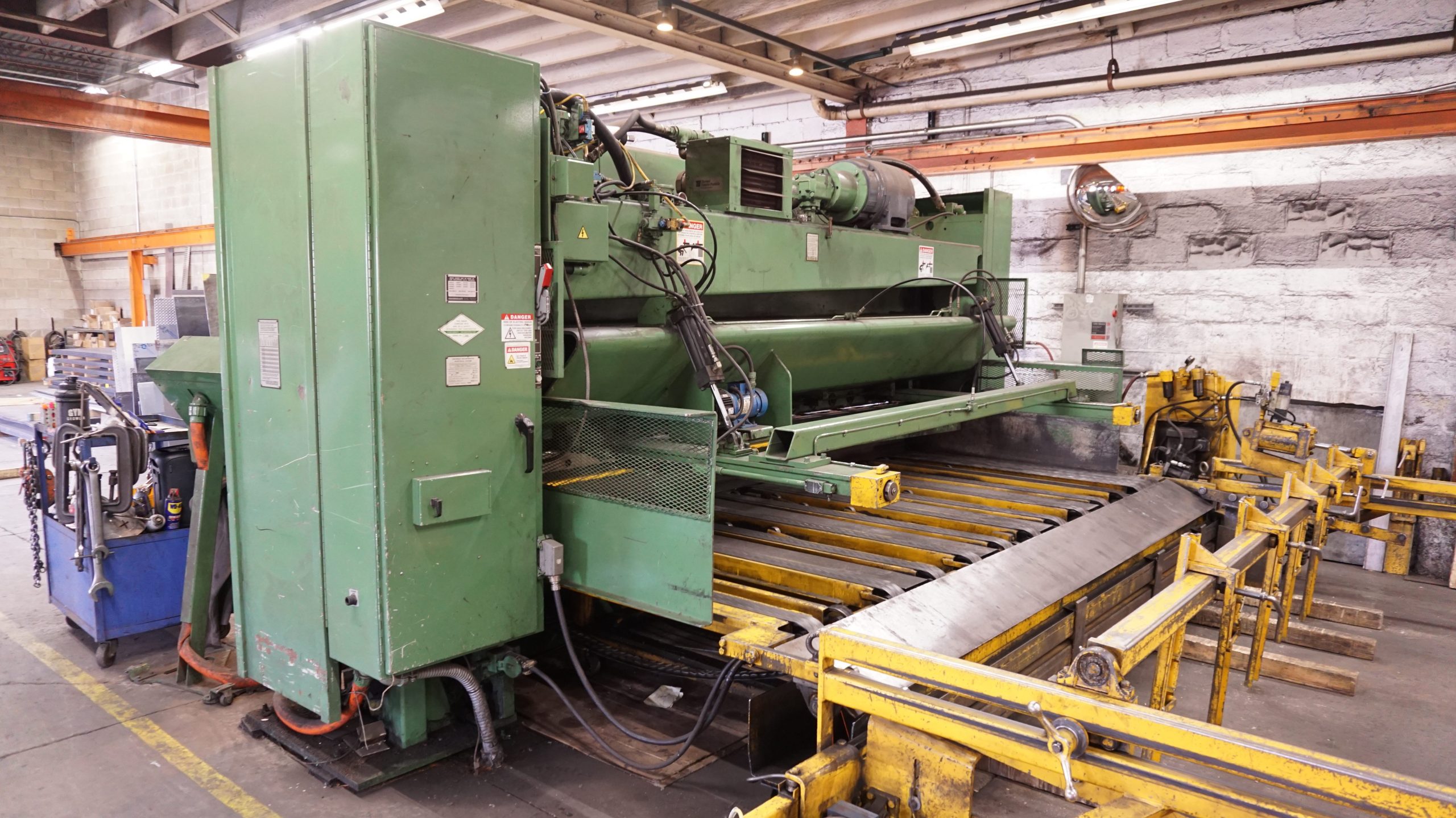 Metal Shearing | Custom Metal Fabricators | MFS | Metal Fabrication Services | a Division of Eberl Iron Works, Inc. | Buffalo, NY USA
