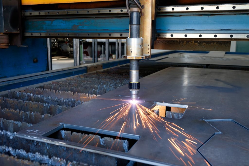 Plasma Cutting Table Eberl Metal Fabrication Services Division | Custom Metal Fabricators | MFS | Metal Fabrication Services | a Division of Eberl Iron Works, Inc. | Buffalo, NY USA